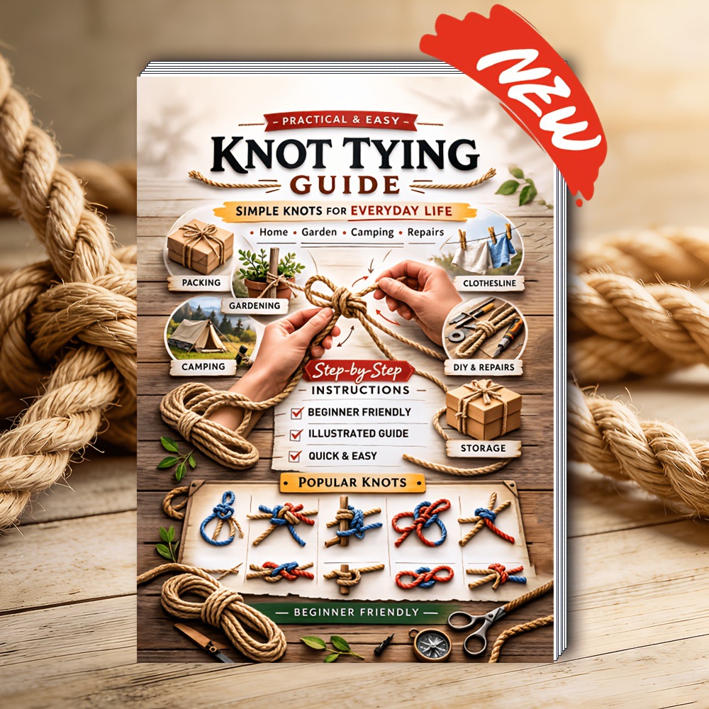 Soap Making Books - Knot Tying Guide Book Simple Knots