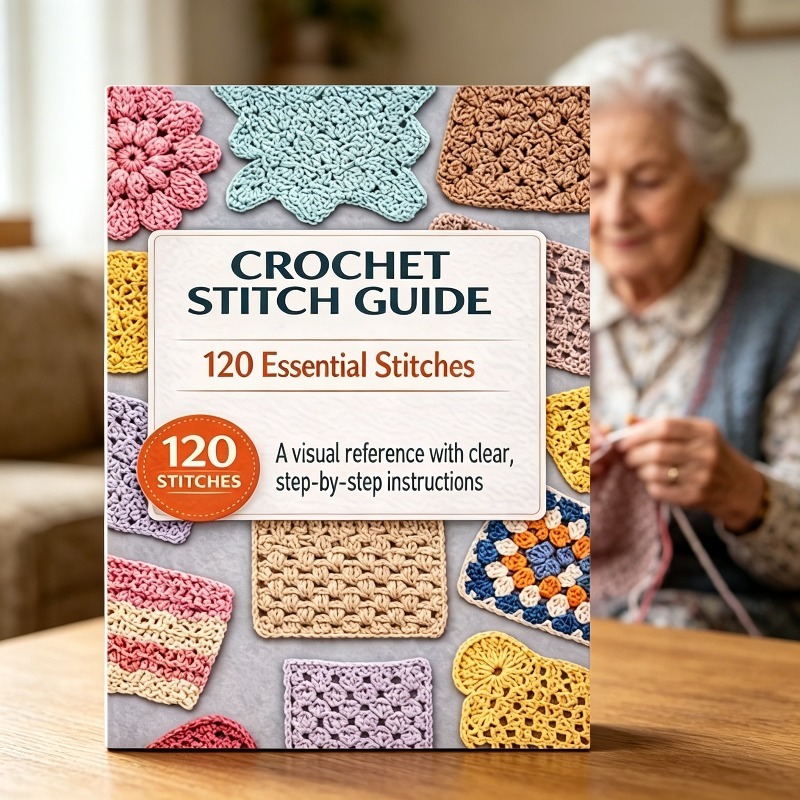 Soap Making Books - Complete Crochet Stitch Guide for Beginners