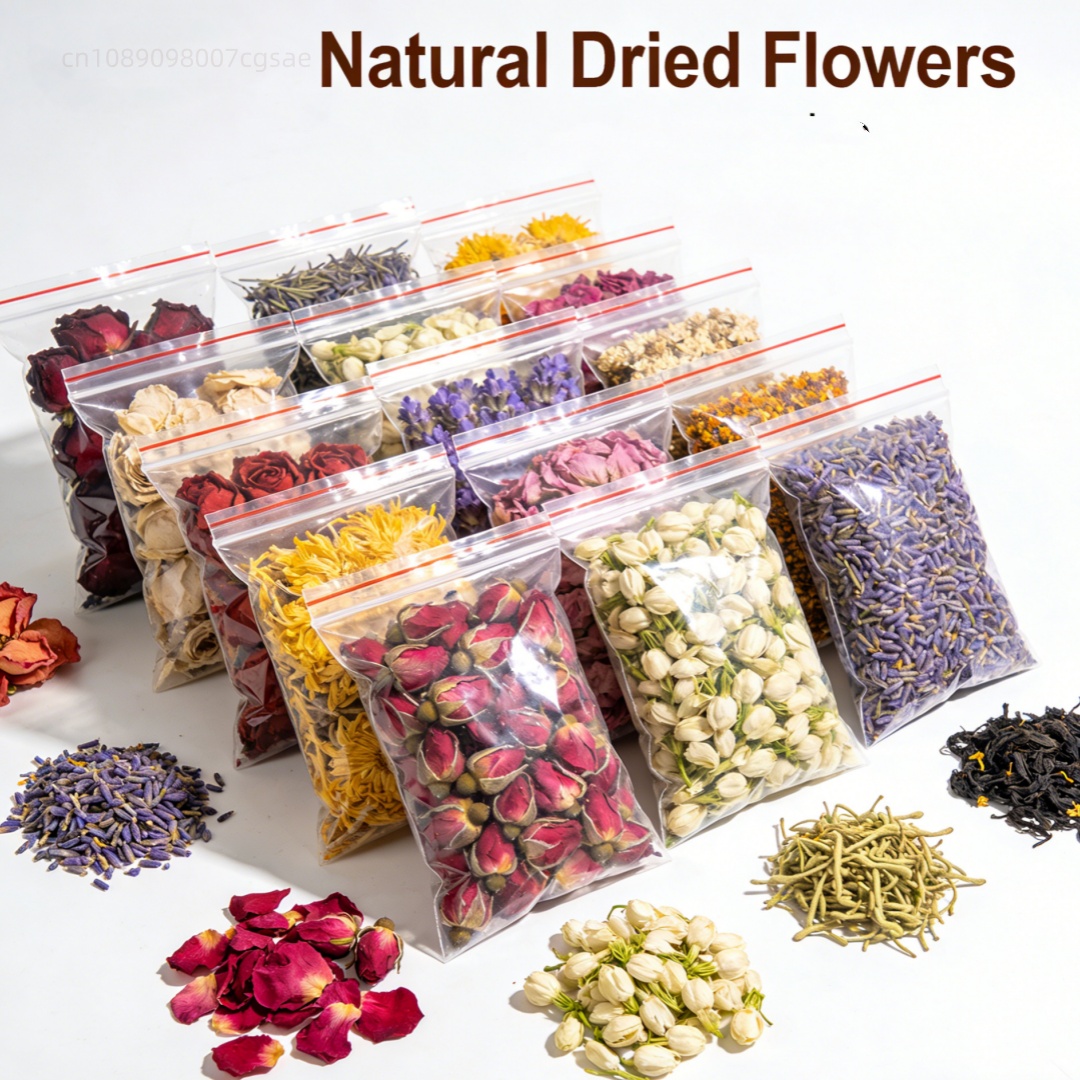 30 Bags Natural Dried Flowers  - Soap Making Kit Organic บทวิจารณ์และราคา