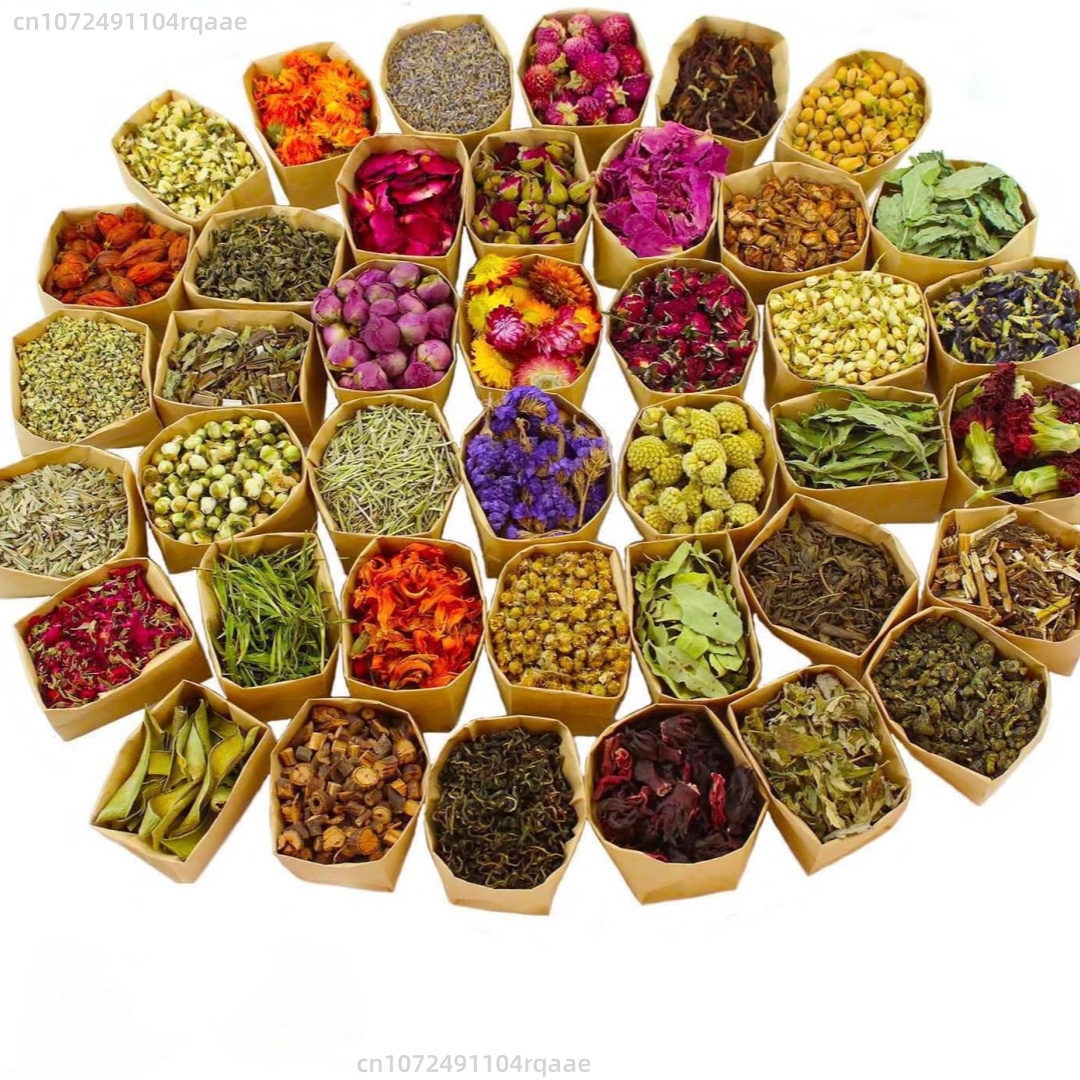 30 Bags Natural Dried Flowers  - Soap Making Kit Organic บทวิจารณ์และราคา