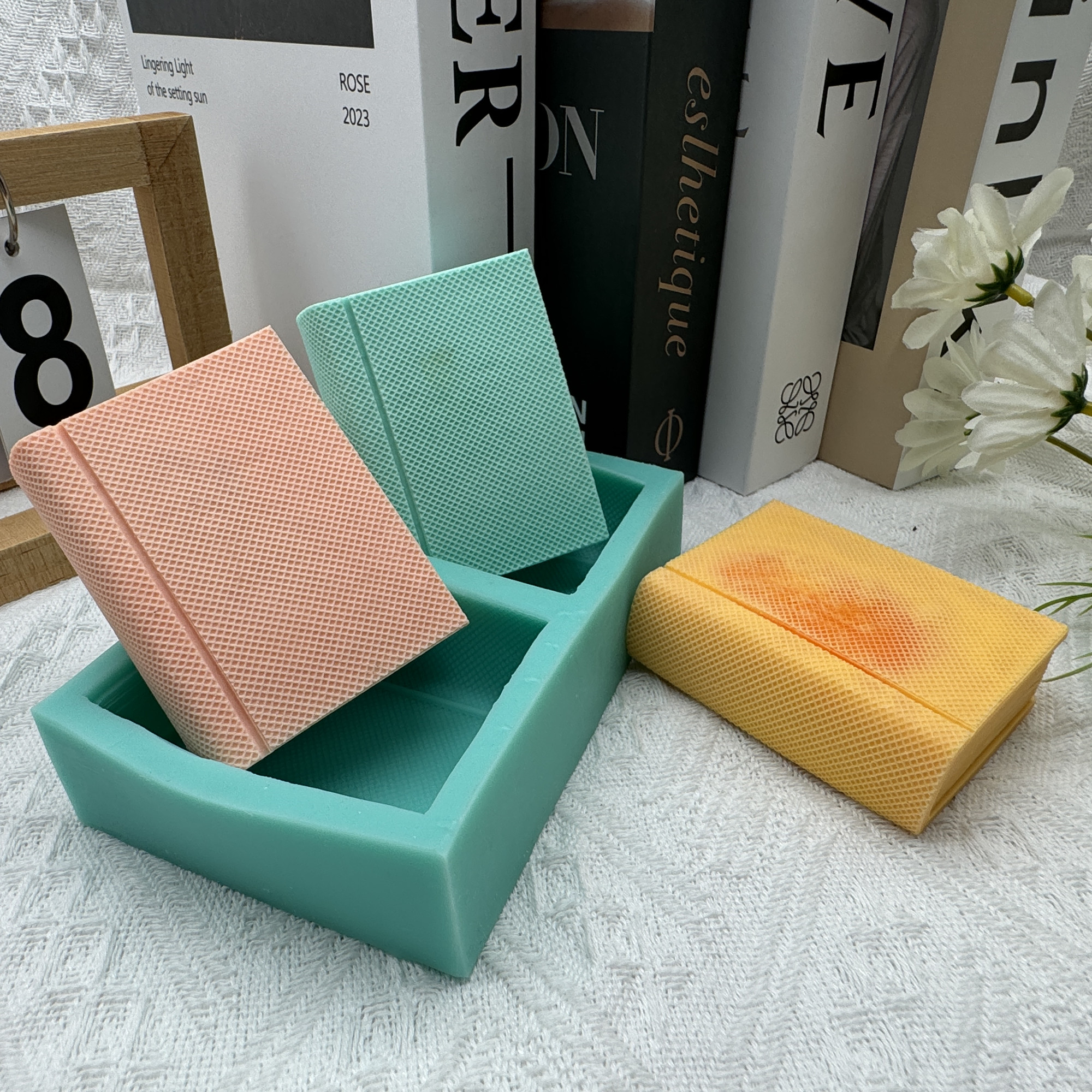 Two Book Silicone Soap Molds H - Soap Making Books บทวิจารณ์และราคา