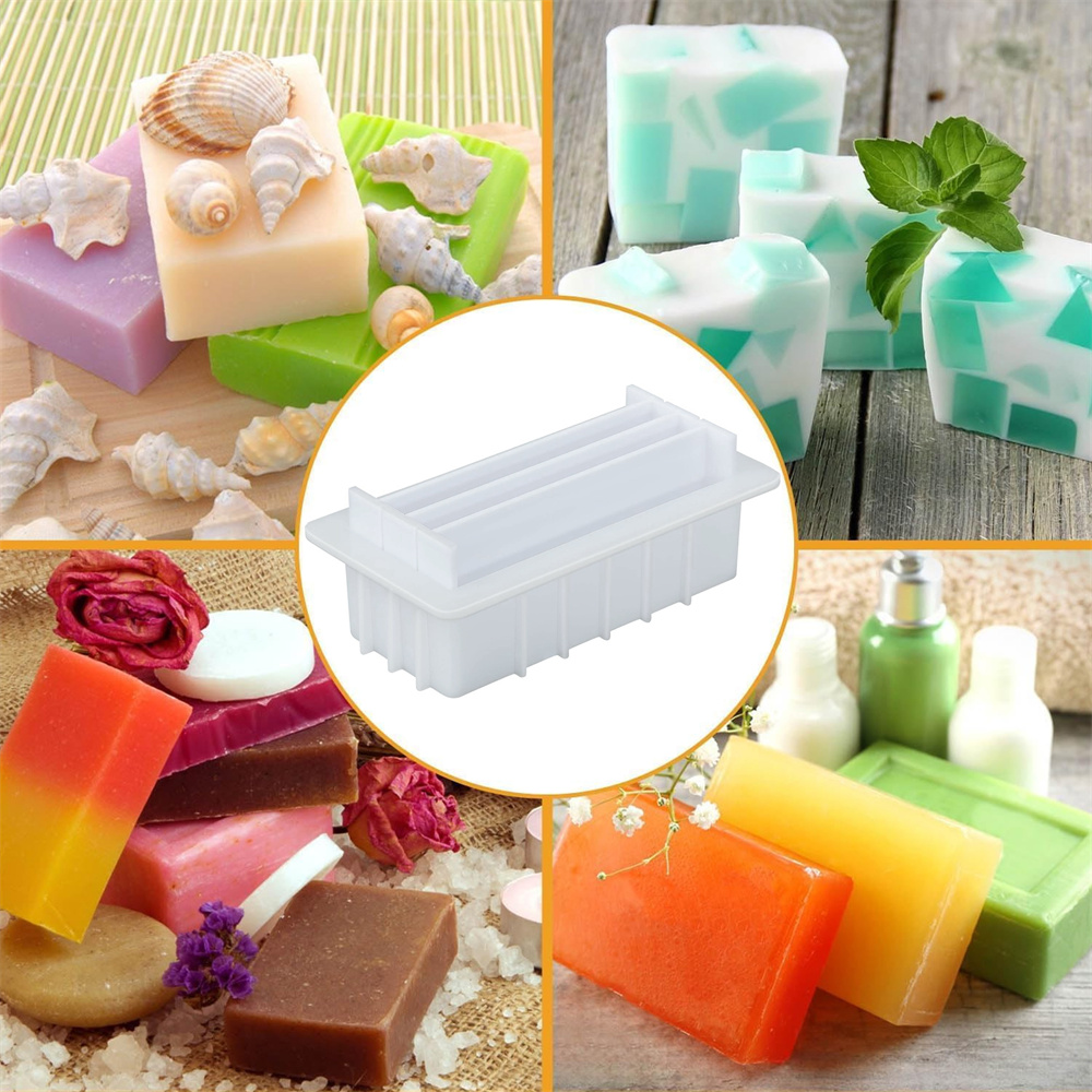 42oz Silicone Soap Mold with 5 - Soap Making Books บทวิจารณ์และราคา