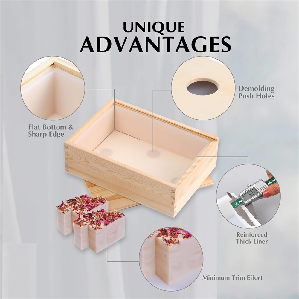 Large Soap Molds Rectangle Sil - Soap Making Books บทวิจารณ์และราคา
