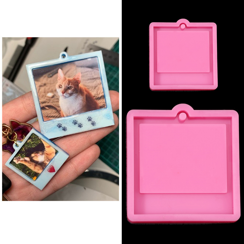 Photo Frame Epoxy Resin Keycha - Soap Making Lye บทวิจารณ์และราคา