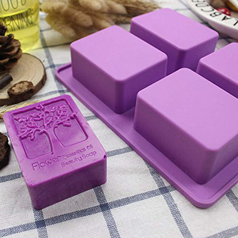 Rectangle Life Tree Silicone S - Soap Making Books บทวิจารณ์และราคา