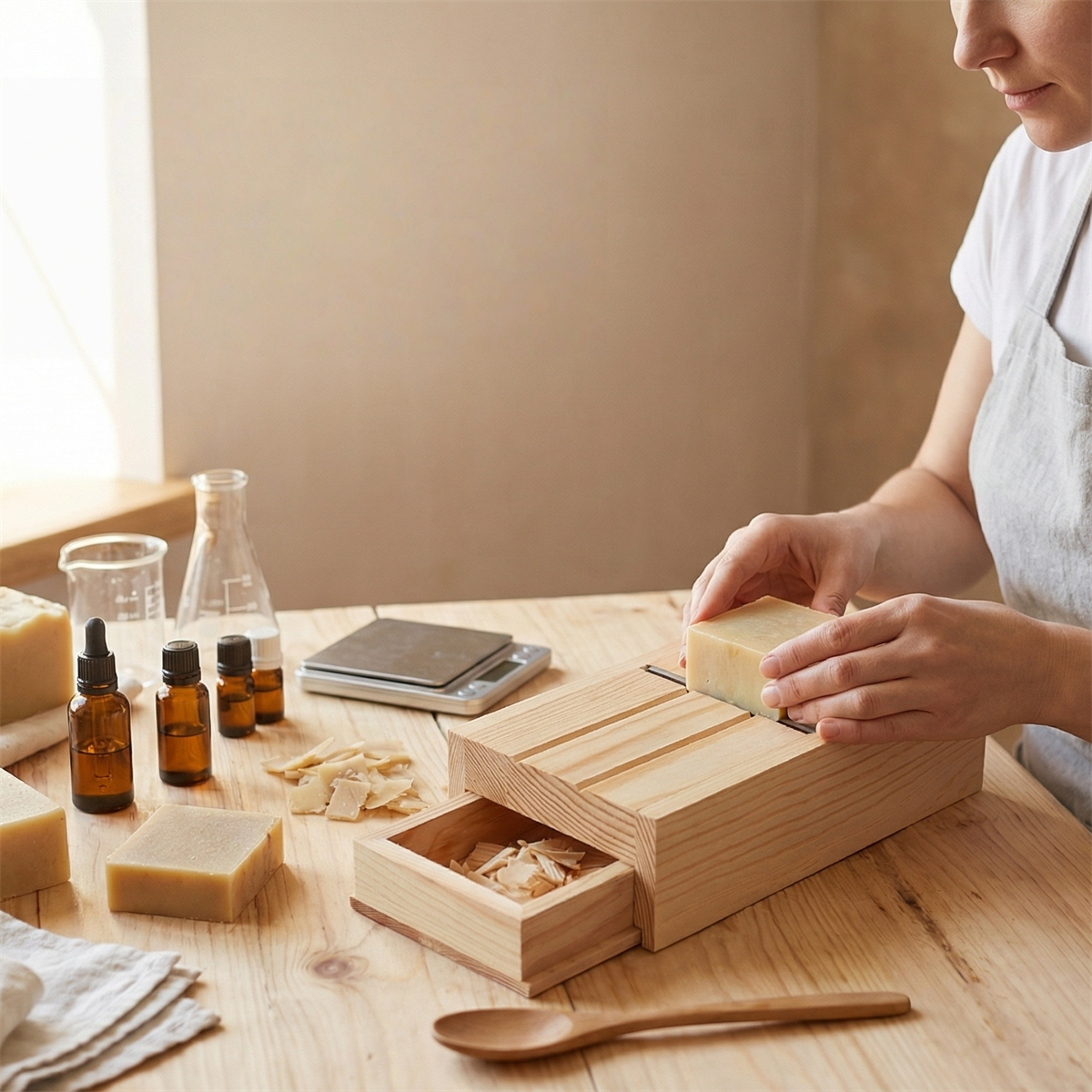 Soap Planer Cutter Drawer Box  - Soap Making Books บทวิจารณ์และราคา