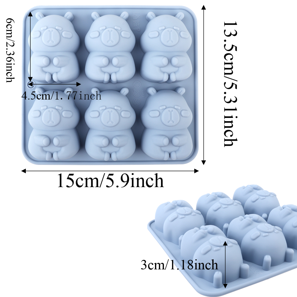 1 Silicone Cake Mold in the Sh - Soap Making Lye บทวิจารณ์และราคา