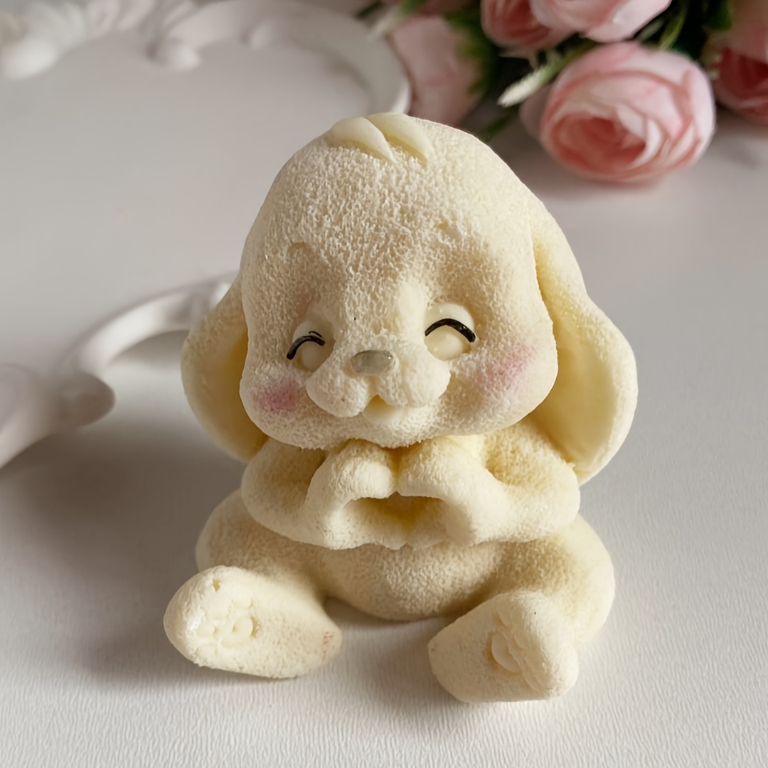 1pc Adorable Rabbit Resin Sili - Soap Making Lye บทวิจารณ์และราคา