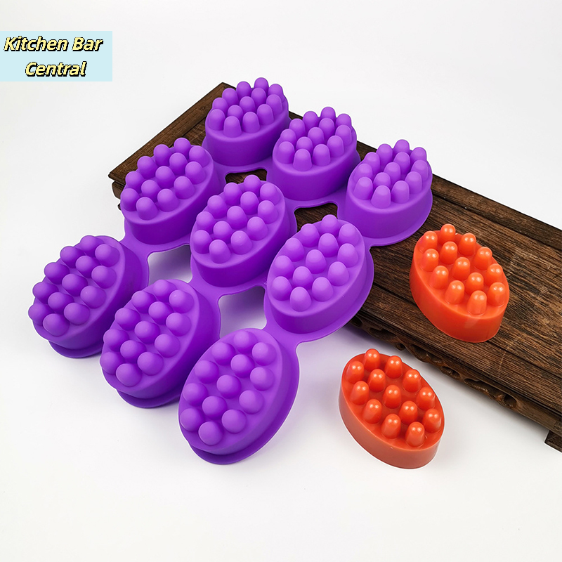 【3d Silicone Soap Mold Massage - Soap Making Lye บทวิจารณ์และราคา