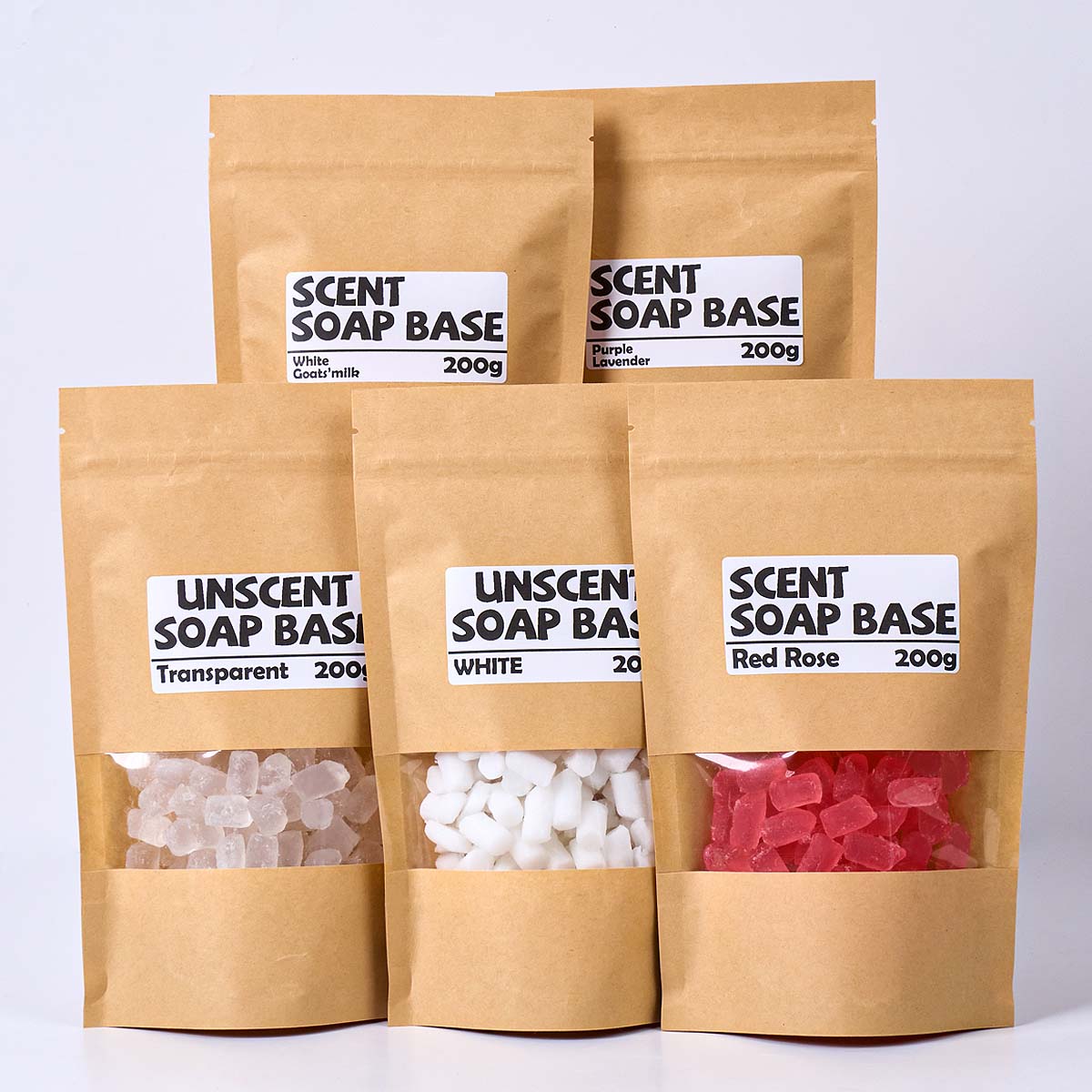 200g Color Glycerin Soap Base  - Soap Making Goats Milk บทวิจารณ์และราคา