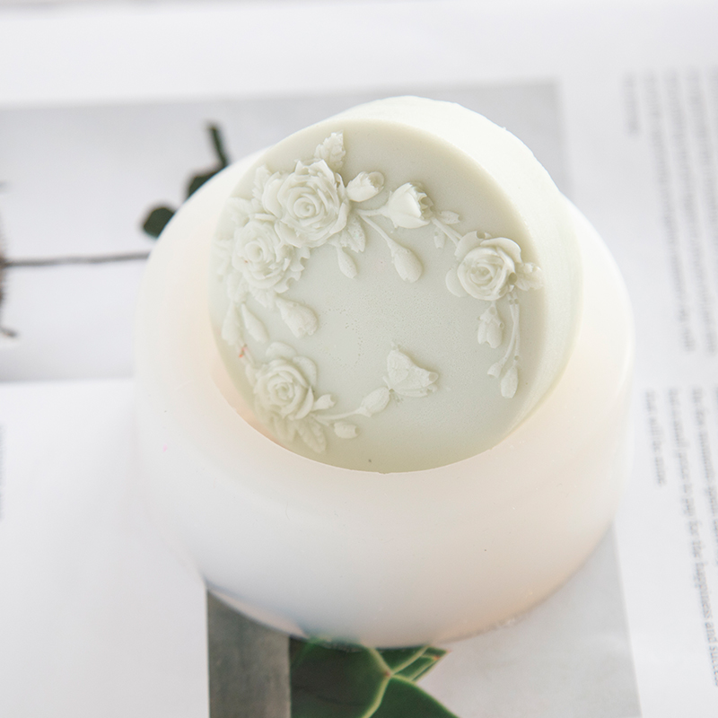 Round Shape Rose Flower Handma - Soap Making Books บทวิจารณ์และราคา