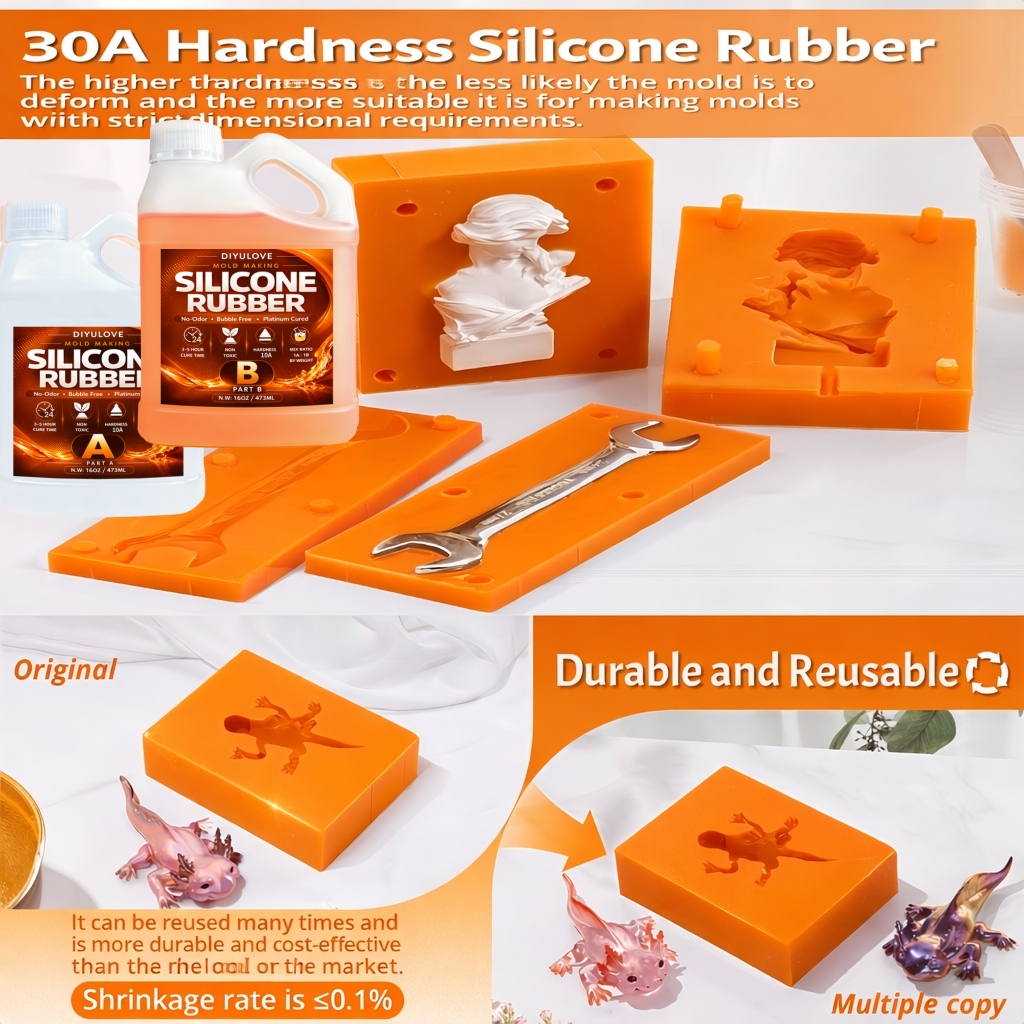 Liquid Silicone Rubber Kit,Hig - Soap Making Lye บทวิจารณ์และราคา