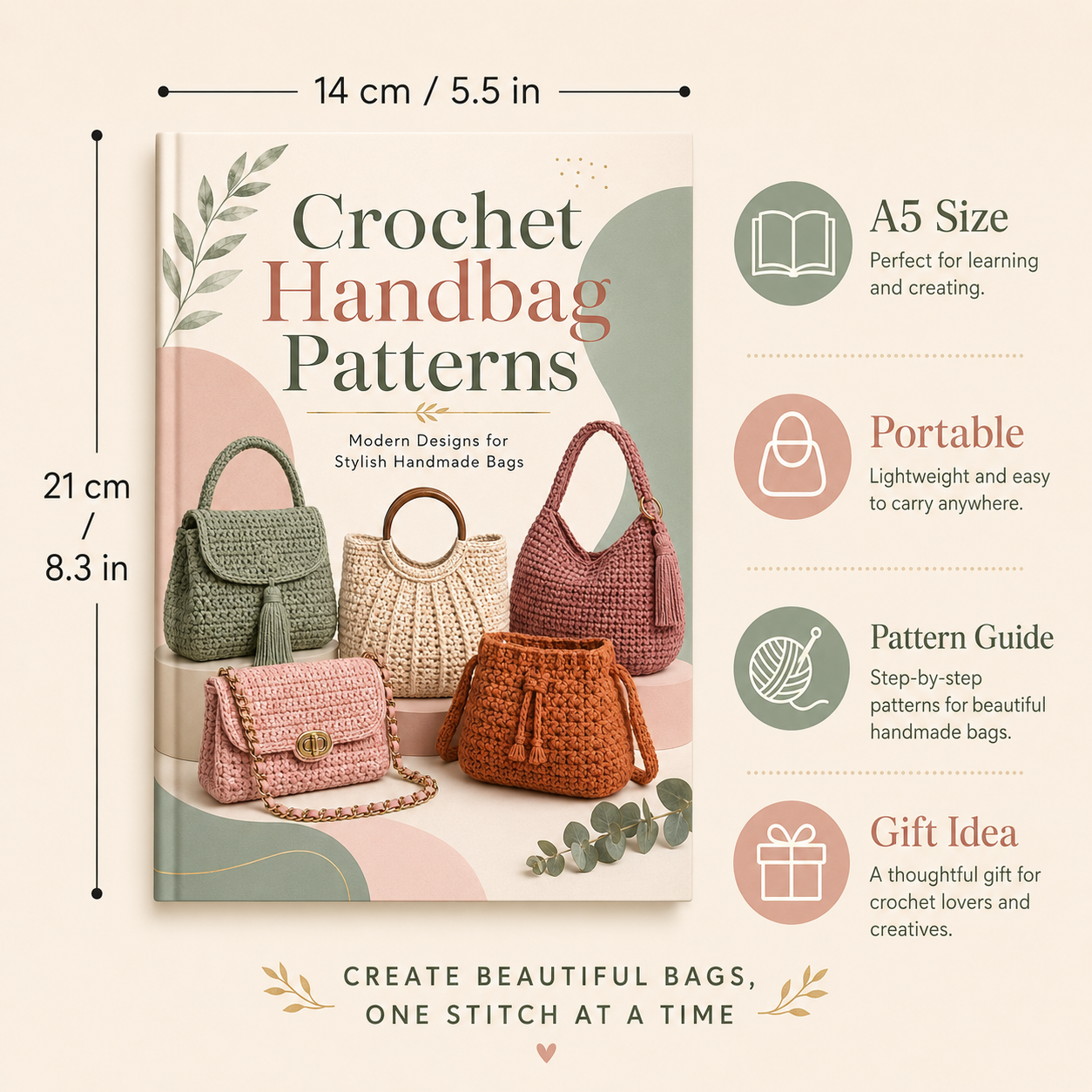 Crochet Handbag Patterns Book  - Soap Making Books บทวิจารณ์และราคา
