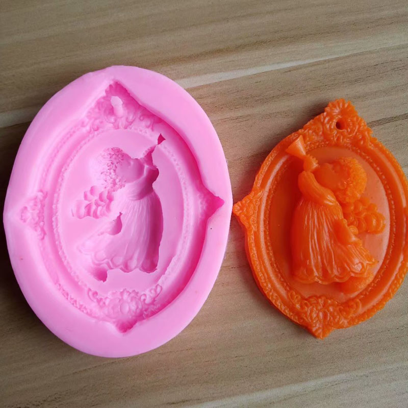 3D Angel Kids Shaped Silicone  - Soap Making Lye บทวิจารณ์และราคา