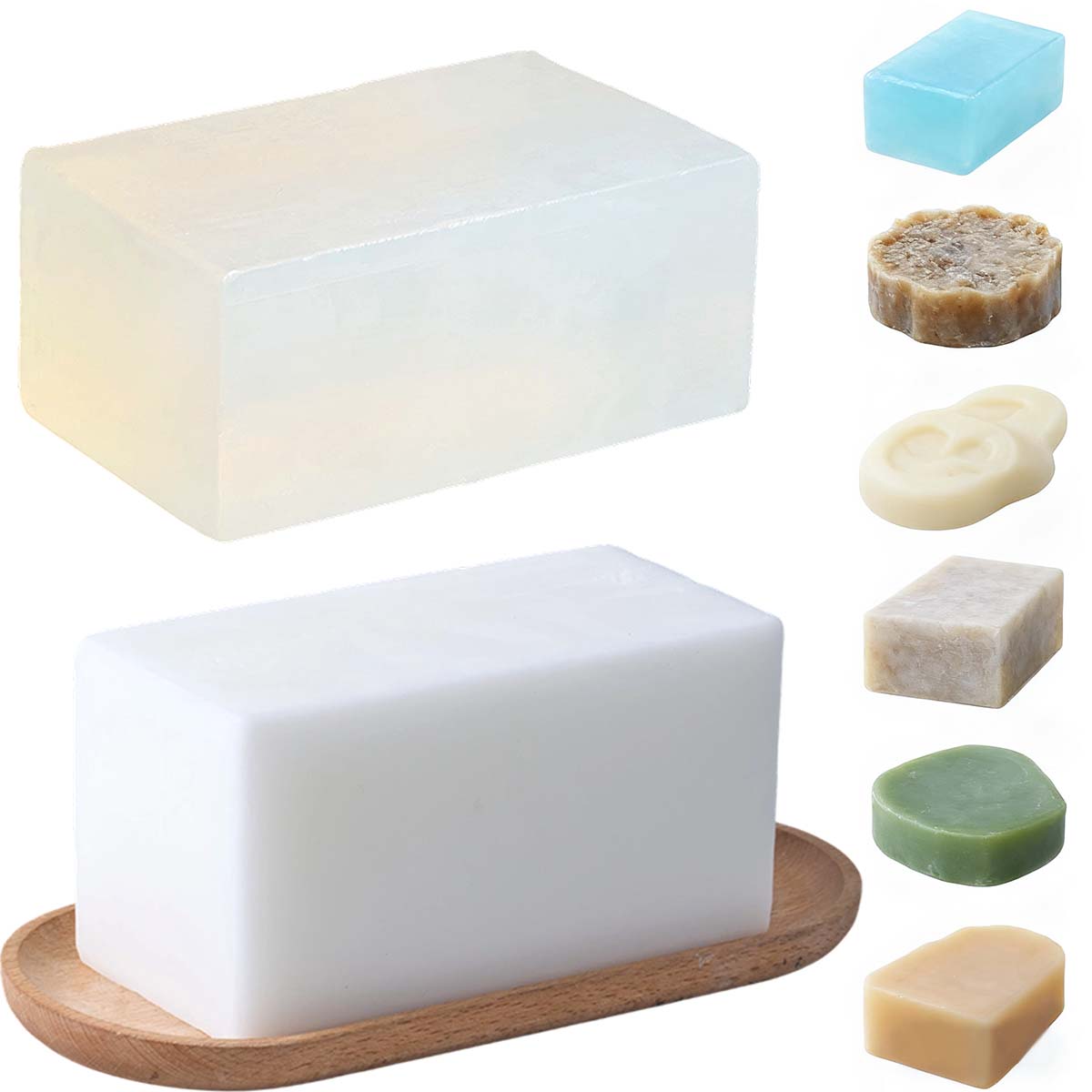 1000G Box Clear White Glycerin - Soap Making Books บทวิจารณ์และราคา
